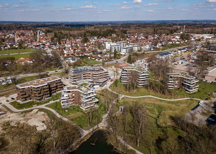 Referenzen Wohnung Luftansicht